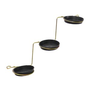 SUPORTE VIOLATE ESCADA C/ 3 PRATOS ZA