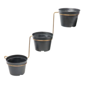 SUPORTE VIOLETA ESCADA C/3 ZA VASOS