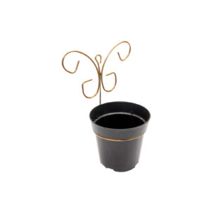 SUPORTE BORBOLETA 11 CM PAREDE ZA C/VASO