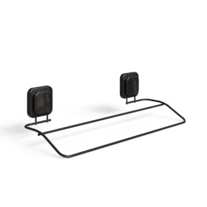 PORTA TOALHA BANHO 36CM COM VENTOSA PT